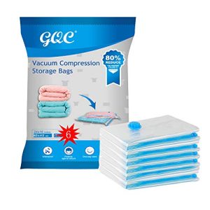 GQC Sacs sous vide pour sacs de rangement pour vêtements (lot de 6) S