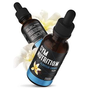 Extrait de vanille Gym Nutrition Flavor Drops Flave Drops