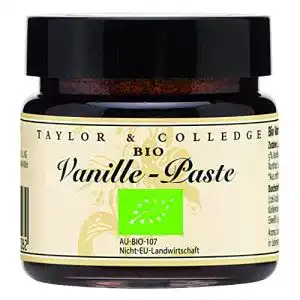 Vanilleextrakt taylor colledge vanilla bean paste bio vanille