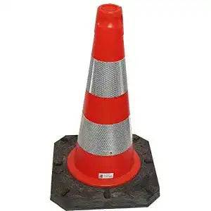 Verkehrsleitkegel uvv leitkegel reflektierend 50 cm pylone