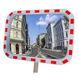 Verkehrsspiegel ix trade eu produkt rechteckig 80 x 60 cm