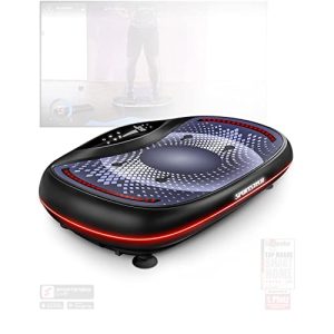 Vibrationsplatta Sportstech 4D Premium, Smart LED