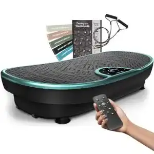 Vibrationsplatte sportstech vp250 im edlen curved slim design