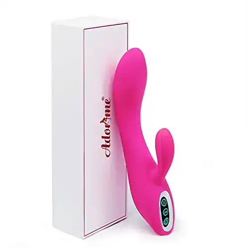Adorime Vibrator für Klitoris und G-Punkt mit verschiedenen Vibrationsmodi