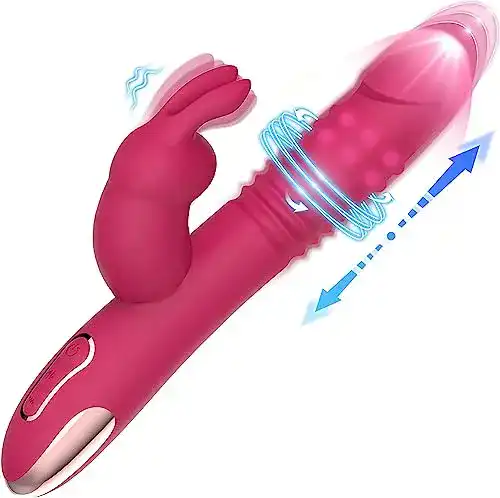 Vibrator Honeyexp mit Vibration für Frauen und Teleskopfunktion