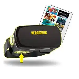 Virtual reality brille heromask professionelle virtual reality brille