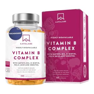 Vitamin-B-Komplex AAVALABS Vitamin B Komplex, hochdosiert - vitamin b komplex aavalabs vitamin b komplex hochdosiert