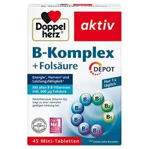 Vitamin b komplex doppelherz b komplex depot mit folsaeure