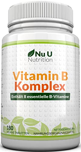 Vitamin-B-Komplex Nu U Nutrition Vitamin B Komplex