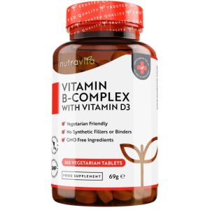 Vitamino B kompleksas Nutravita Vitamin B Complex METINIS ATSIEKIMAS
