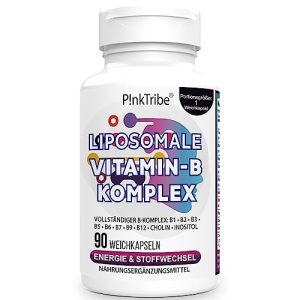 Vitamin-B-Komplex P!nkTribe Liposomale Vitamin B Komplex