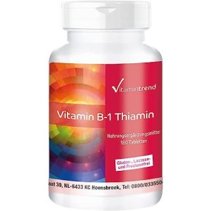 Vitamin B1 Vitamintrend (Thiamin) 100mg, hochdosiert - vitamin b1 vitamintrend thiamin 100mg hochdosiert