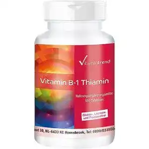 Vitamin b1 vitamintrend thiamin 100mg hochdosiert