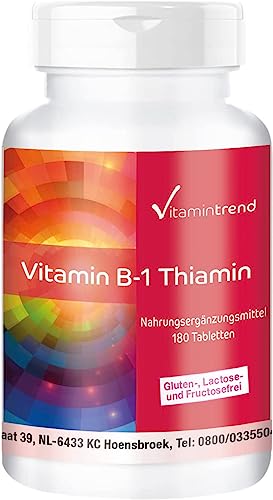 Vitamin B1 Vitamintrend (Thiamin) 100mg, hochdosiert