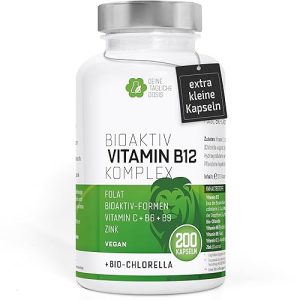 Vitamina B12 La tua dose giornaliera di complesso vegano