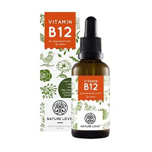 Витамин B12 Nature Love ® Drops Vegan 900 капель, 50мл