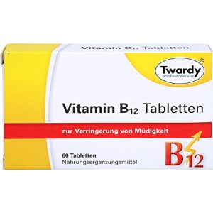 B12 Vitamini tabletleri Astrid Twardy GmbH VİTAMİN B12, 60 adet.
