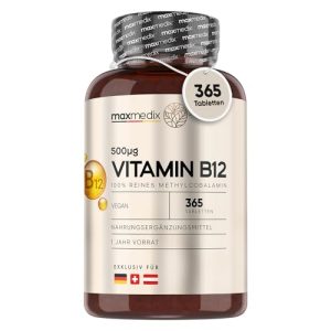 B12-vitamiinitabletit maxmedix B12-vitamiinitabletit
