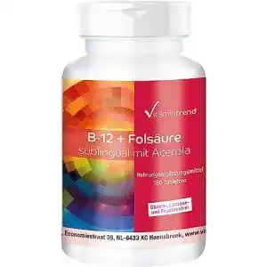 Vitamin b12 vitamintrend vitamin b 12 folsaeure sublingual