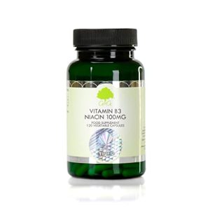 B3 Vitamini G&G Vitaminleri B3 NIACIN 100mg 120 sebze. Kapsüller