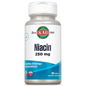 Vitamina B3 Kal Vitamina B 3 Niacina, 250 mg, 100 comprimidos