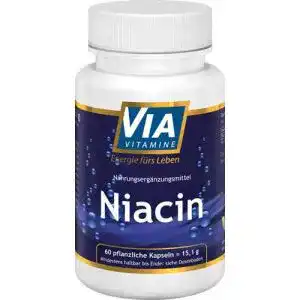 Vitamin b3 via vitamine niacin hoch dosiert vegan rein