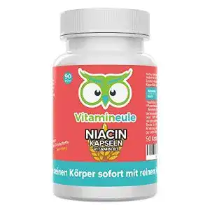 Vitamin b3 vitamineule niacin kapseln 500mg flush free