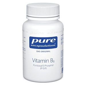 Encapsulaciones Puras de Vitamina B6, 180 cápsulas veganas
