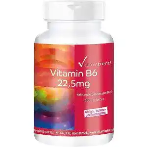 Vitamin b6 vitamintrend 225mg vegan grosspackung 400 tabl