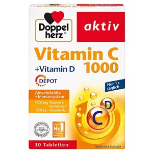 Vitamin C Doppelherz 1000, Tabletten 30er, hochdosiert