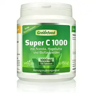Vitamin c greenfood super c kapseln 1000 mg hochdosiert