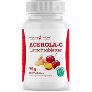Vitamin C pastiller effektiv natur Acerola pastiller.