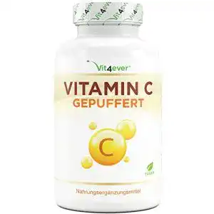 Vitamin c vit4ever gepuffert 365 kapseln hochdosiert