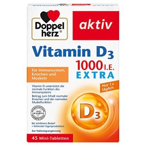 D-vitaminpreparat Doppelherz Vitamin D 1000