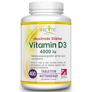 D-vitamintillskott Incite Nutrition Vitamin D3