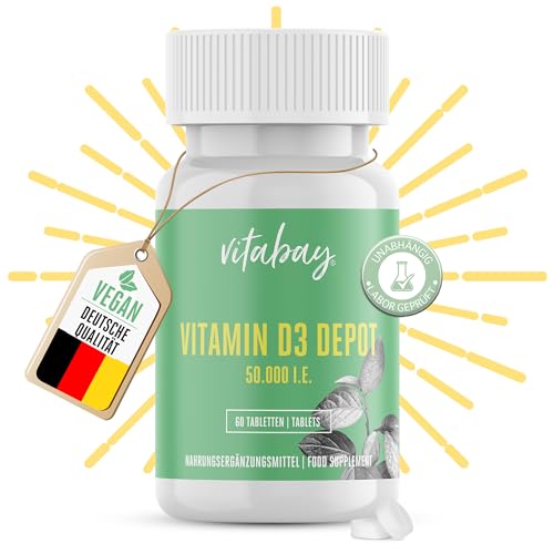 Vitamin-D-Präparate vitabay, Vitamin D3 Depot 50.000 I.E.
