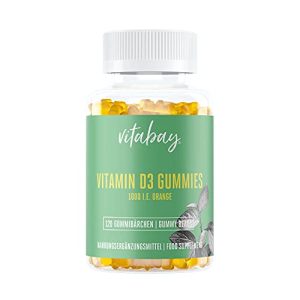 Vitamin-D-Präparate vitabay Vitamin D3 Gummies 1000 IE - vitamin d praeparate vitabay vitamin d3 gummies 1000 ie