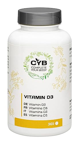 Vitamin D3 CYB Complete your Body CYB, 2000 IE, 50μg Vitamine - vitamin d3 cyb complete your body cyb 2000 ie 50cebcg vitamine