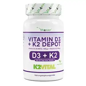 Vitamin d3 k2 vit4ever vitamin d3 20 000 i e vitamin k2