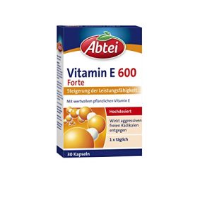 Vitamina E Abbey 600 Forte, medicinale ad alto dosaggio