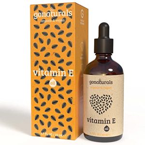 Óleo de vitamina E GONATURALS ® ORGÂNICO, 100% puro, 50ml