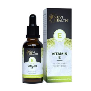 Vitamine E Nuvi Health, 100 UI, 500 gouttes = 50 ML