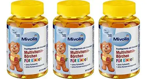 Mivolis Multivitamin Gummibärchen für Kinder