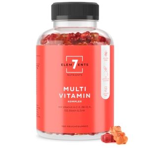 Vitamin Gummy Bears Seven Elements Nutrients Multivitamin