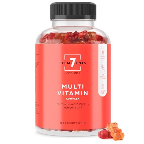 Vitamin-Gummibärchen Seven Elements Nutrients Multivitamin