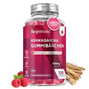 Vitamin gummibjørn WeightWorld Ashwagandha 1200mg