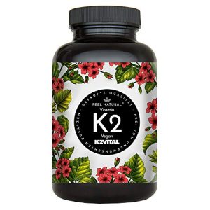 كبسولات فيتامين K2 Feel Natural MK7-365 – 200 ميكروجرام لكل كبسولة