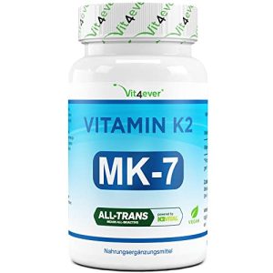 Vitamina K2 Vit4ever, 365 compresse, materia prima premium: vera K2