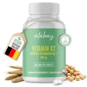 Vitamin k2 vitabay hochdosiert 200 c2b5g mcg vegan 240 tabl