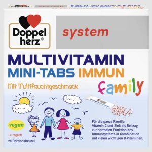Vitamine per bambini Sistema Doppelherz MINICOMPRESSE MULTIVITAMINICHE